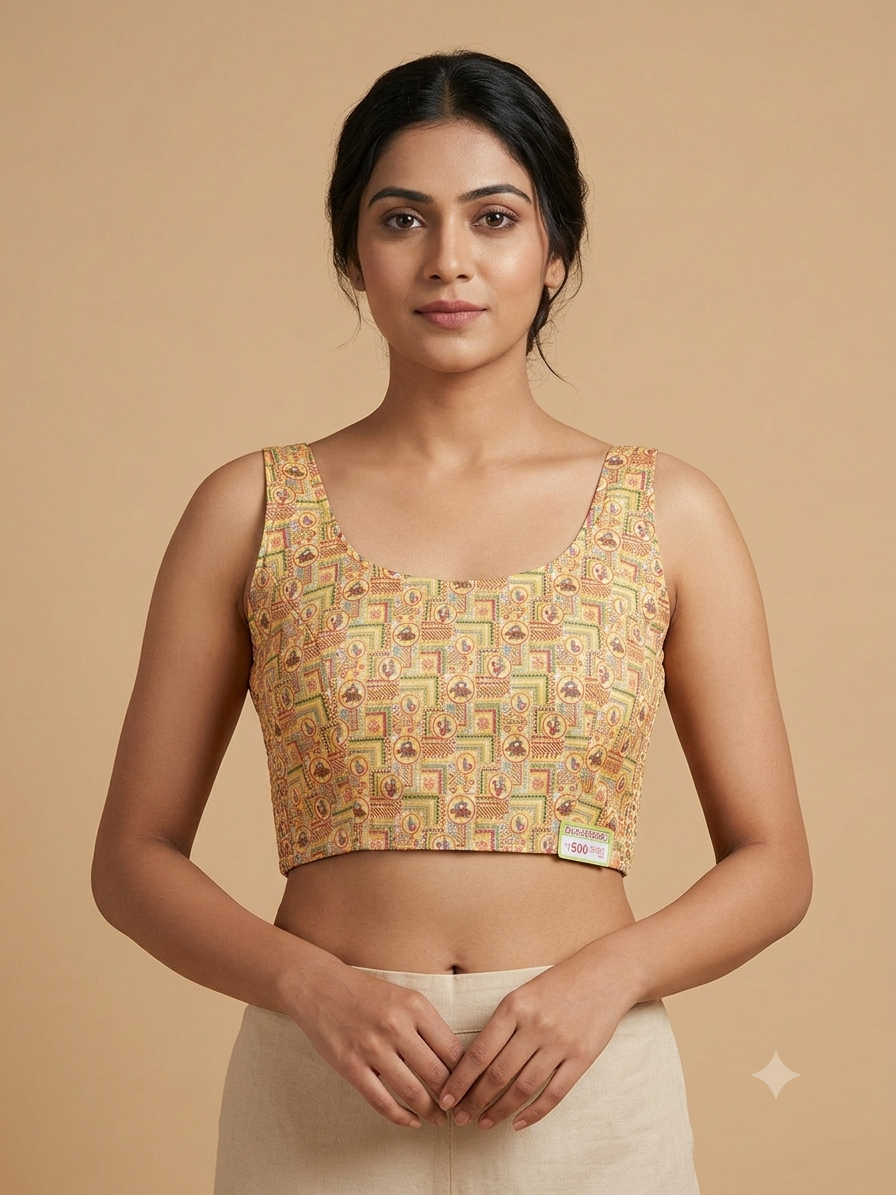 2-in-1 side stretchable sleeveless blouse 👚