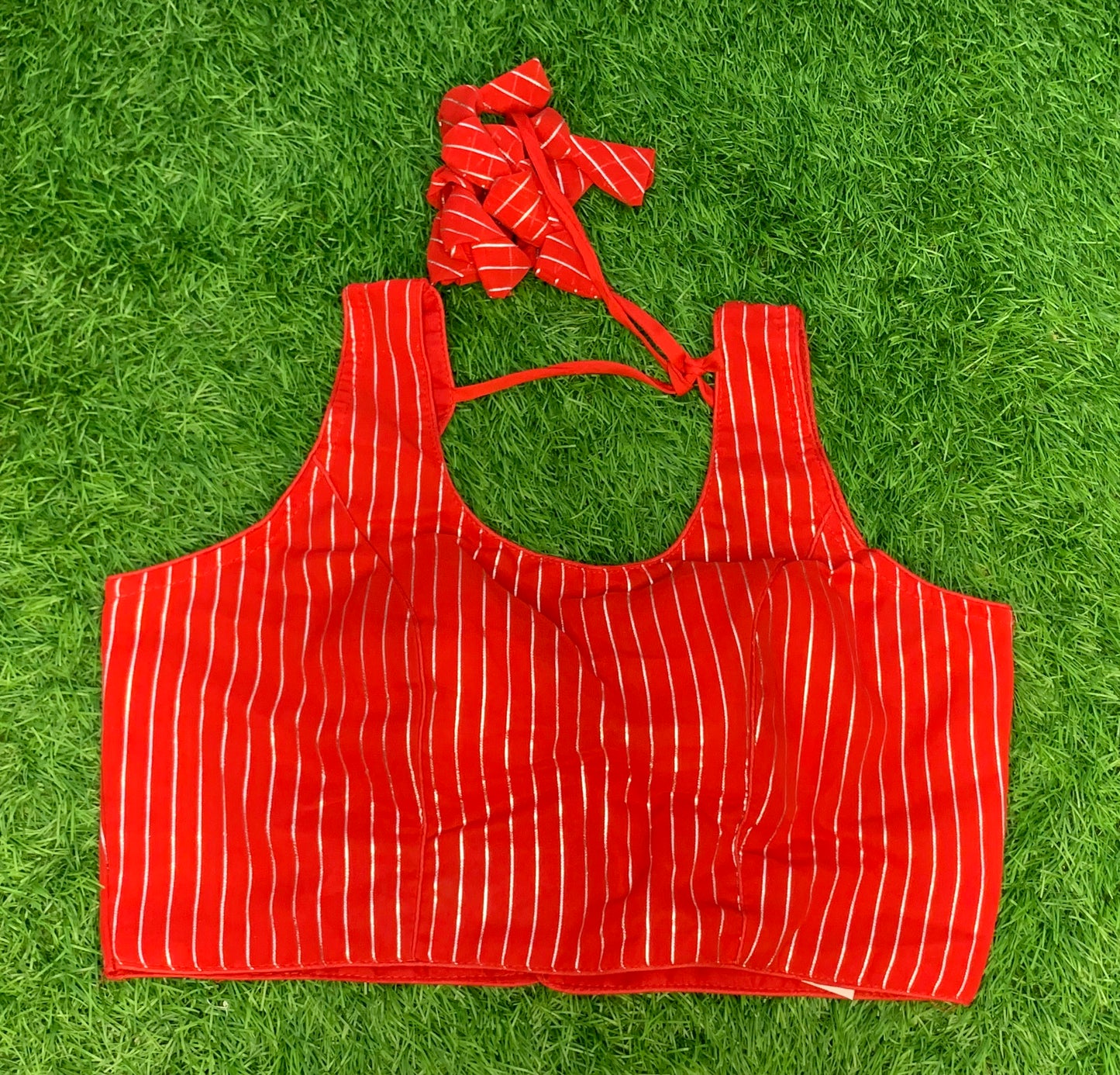 Red silver with hands