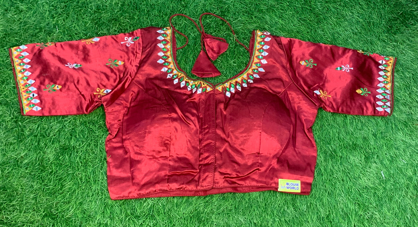 Marron with fancy design