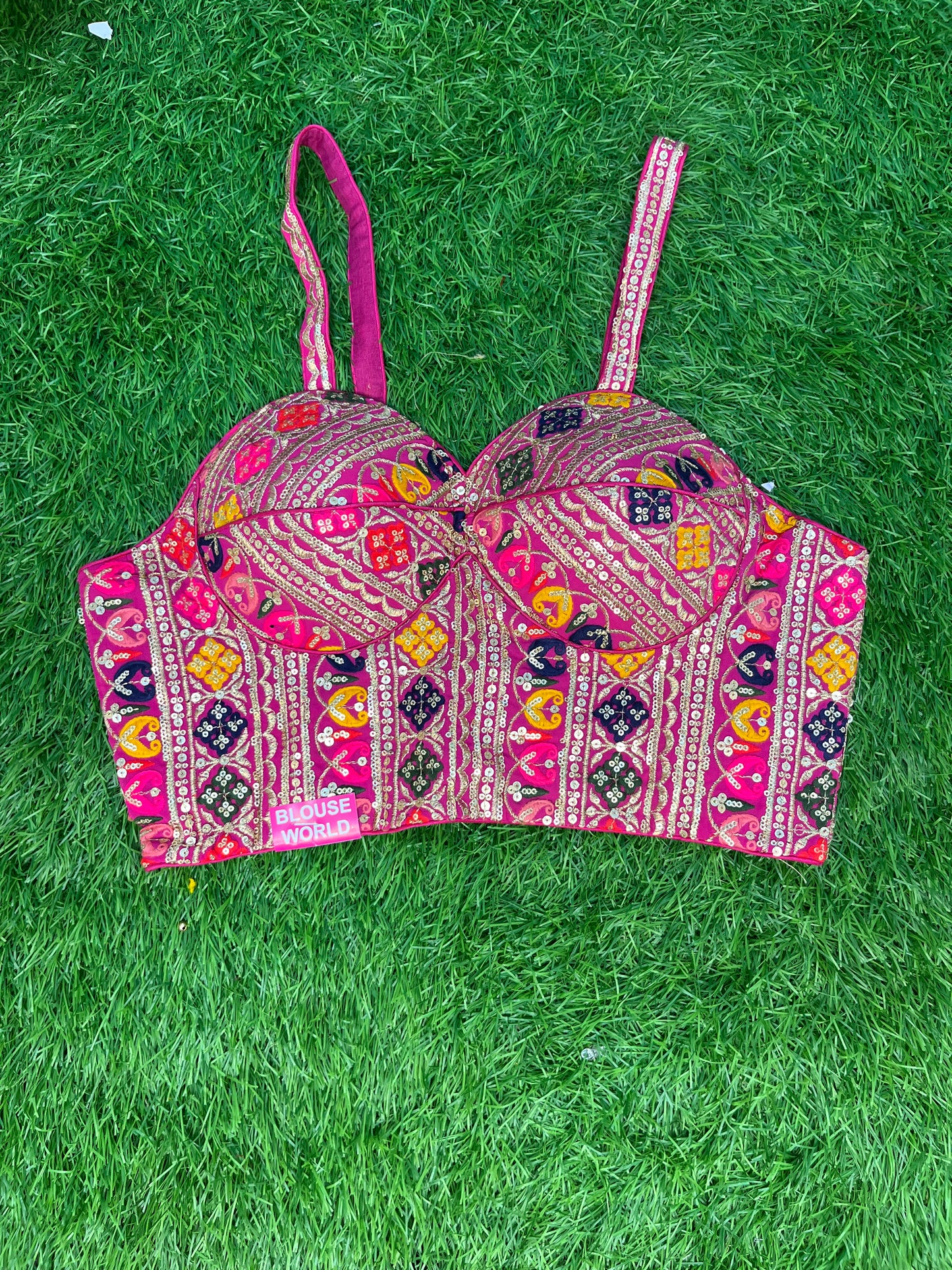 Pink spegati blouse