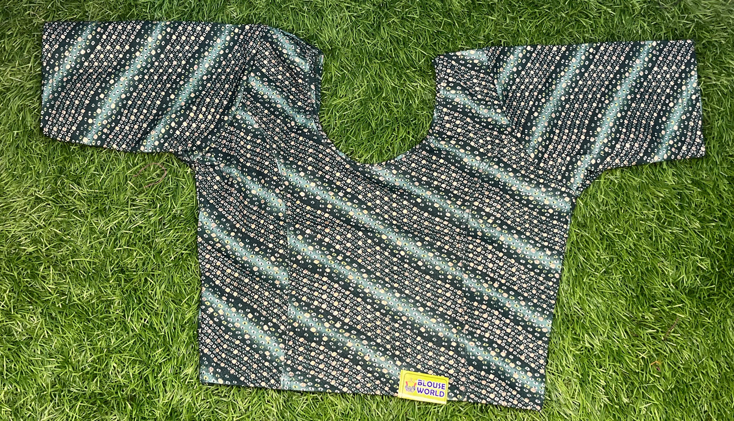 Green Bandini Strectable blouse XXL size