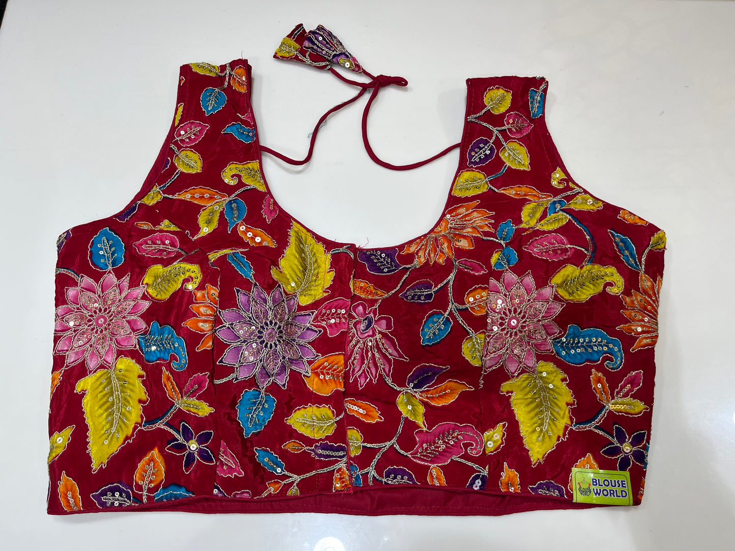 Plus size multicolour designer blouse π