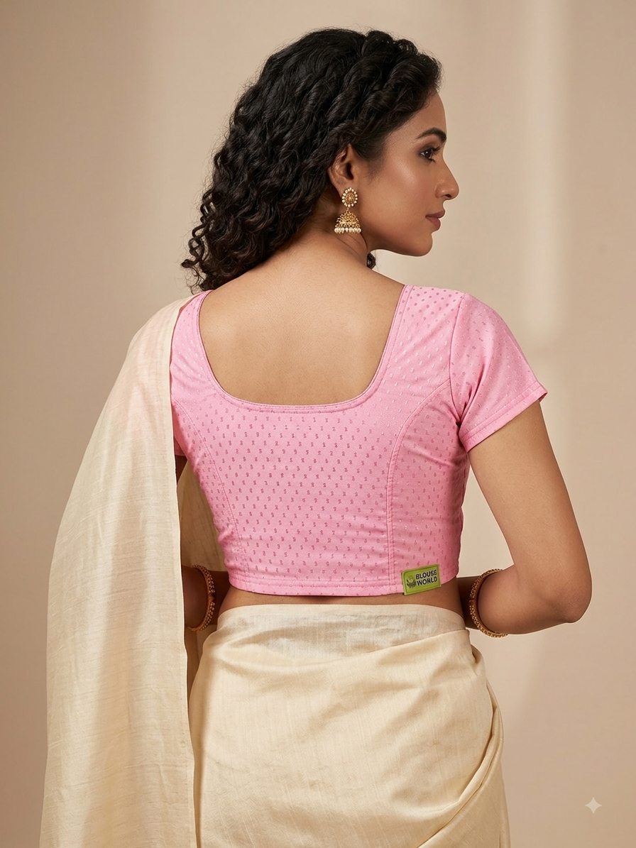 Baby pink stretchable blouse 👚 (xxlsize