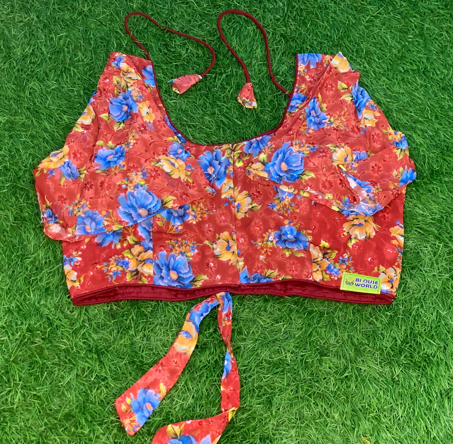 Marron fancy blouse