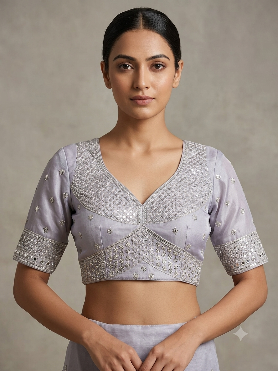 Tissue sequence blouse