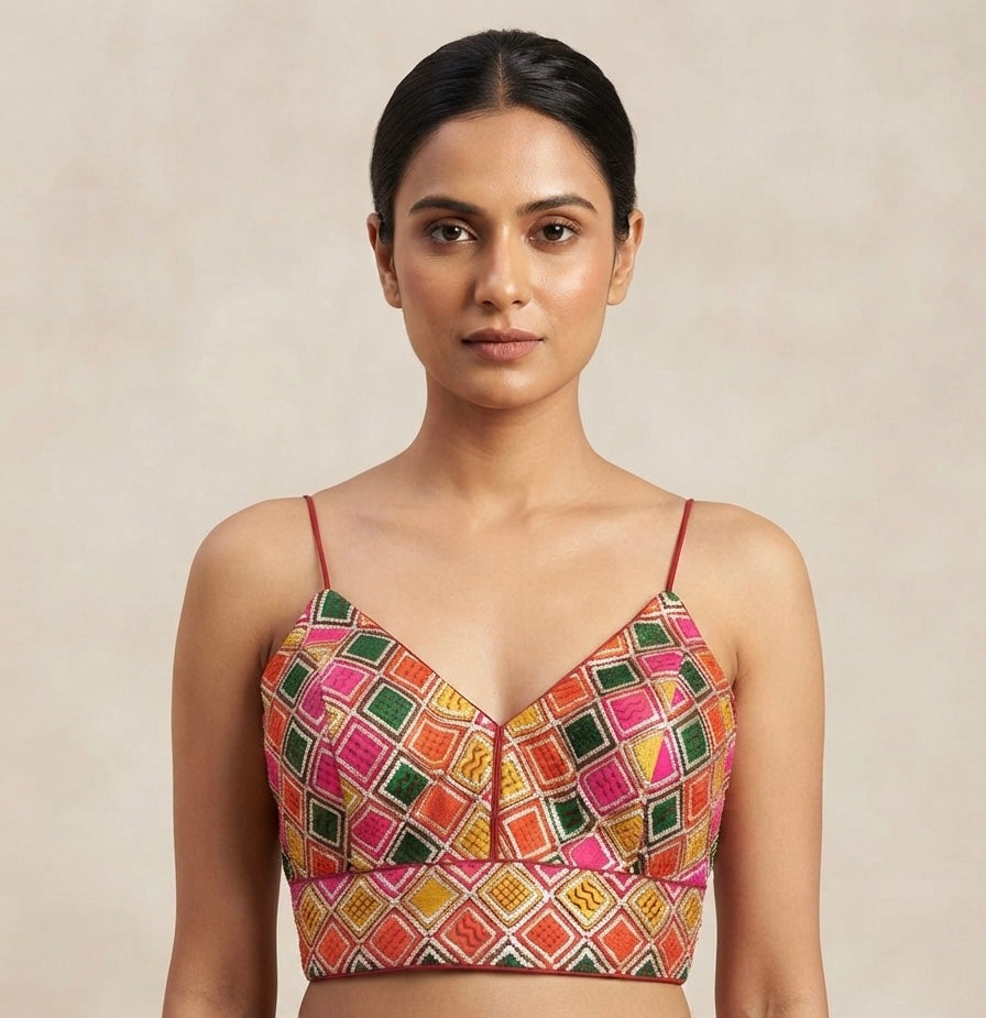 Sequence spaghetti straps Blouse 👚
