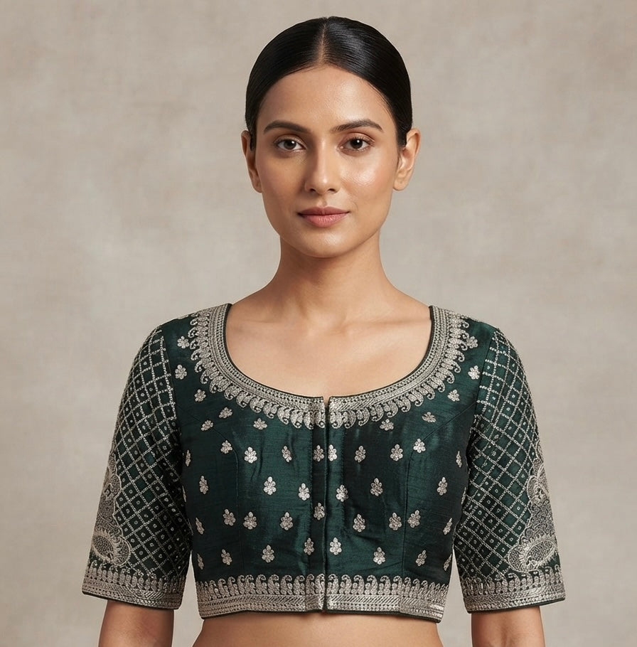 Stone embroidery work Blouse 👚