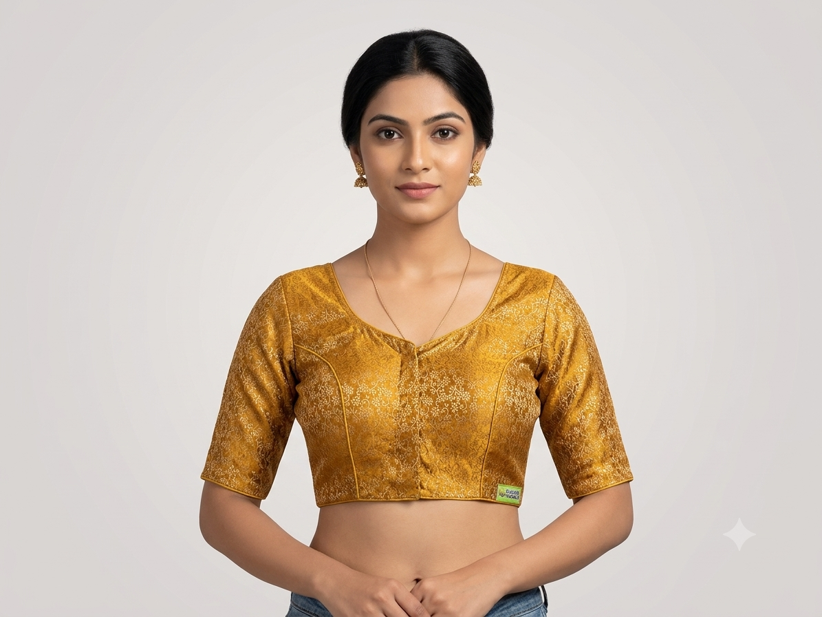 Banaras gold zari Blouse 👚