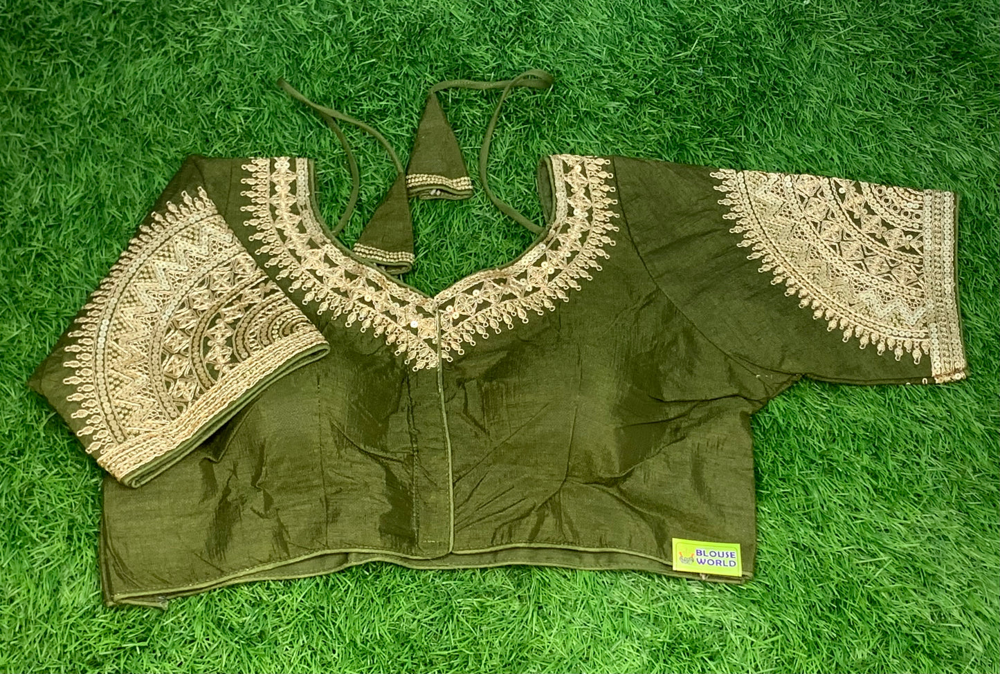 Light Mehndi green blouse