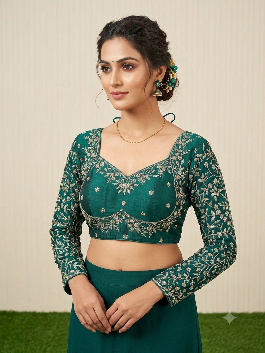 Full Hands Designer Blouse