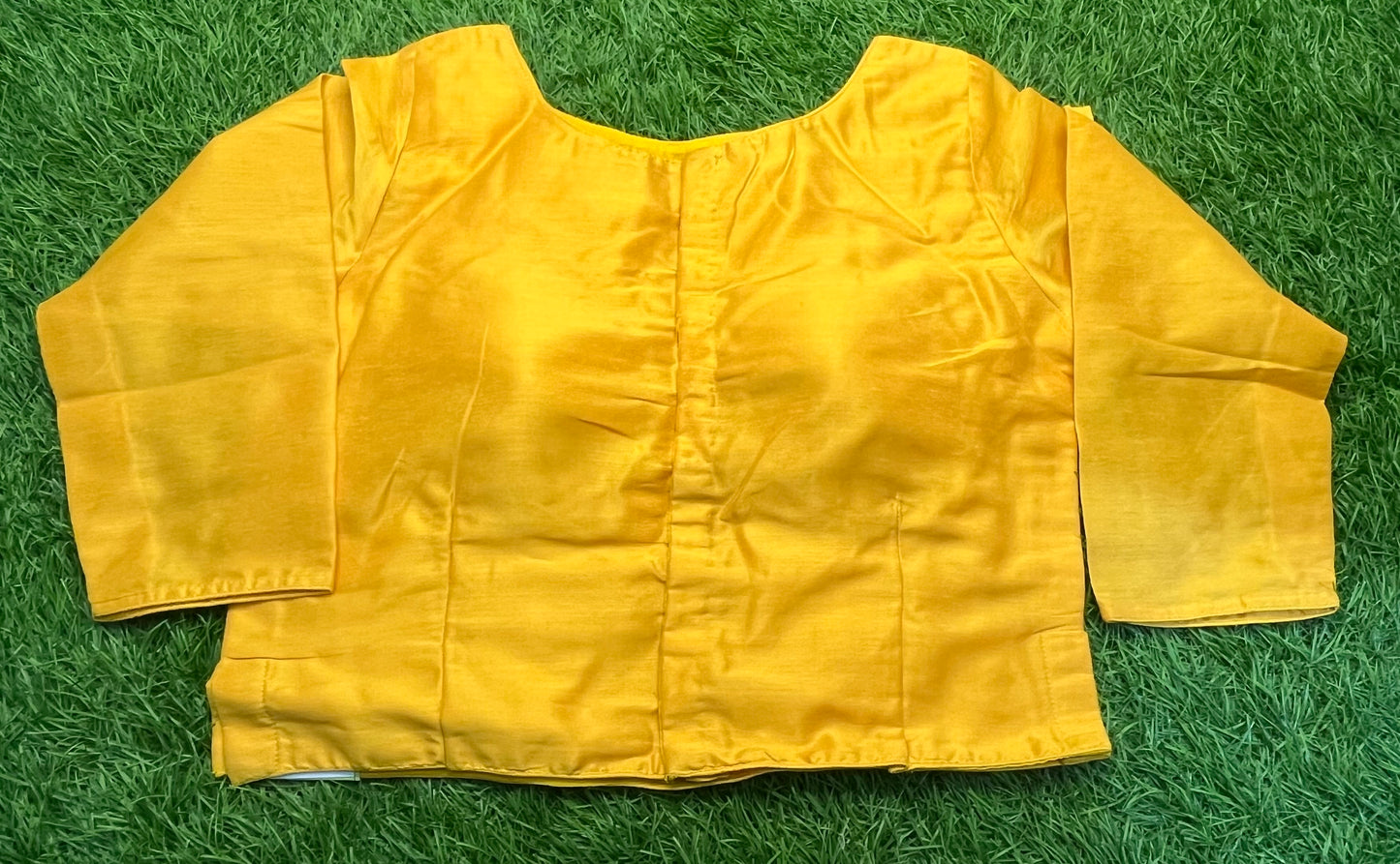 Plain long 3/4 hand front n back high neck