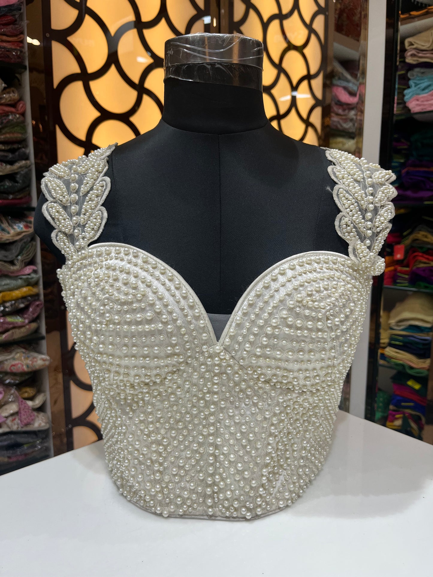 Pearl Cordset blouses
