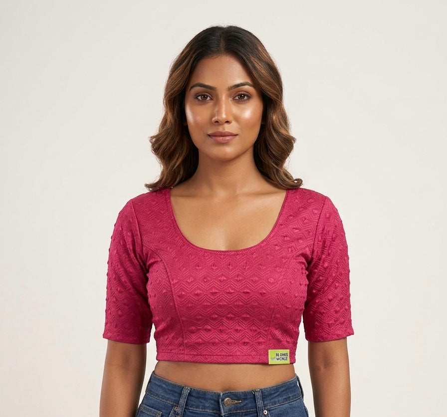 Tissue stretchable Blouse 👚 (2xlsize