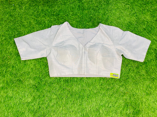 Ivory colour plain blouse