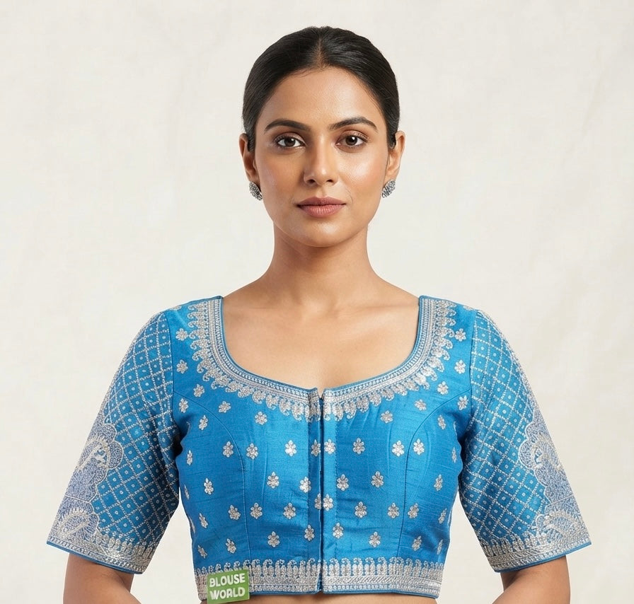 Stone embroidery work Blouse 👚