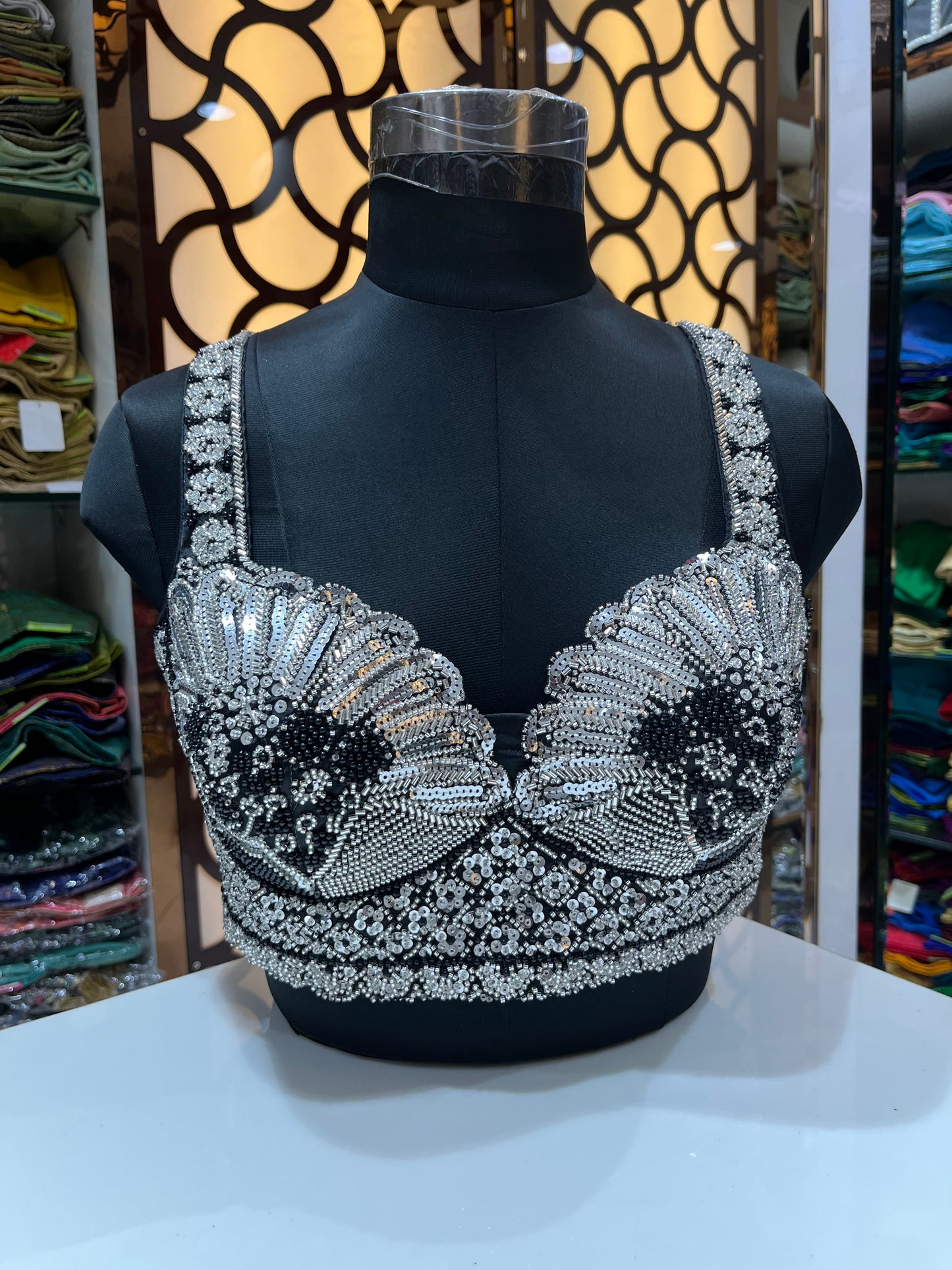 Midnight Starlight Artisan Blouse 👚