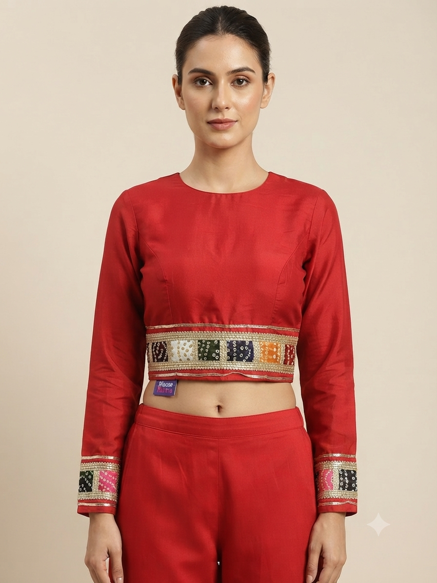Navratri full hands Blouse
