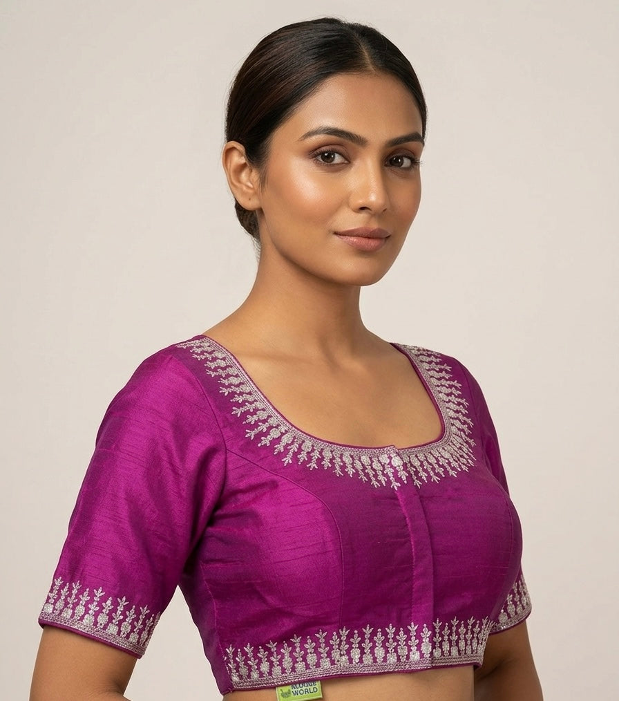 Embroidery work blouse