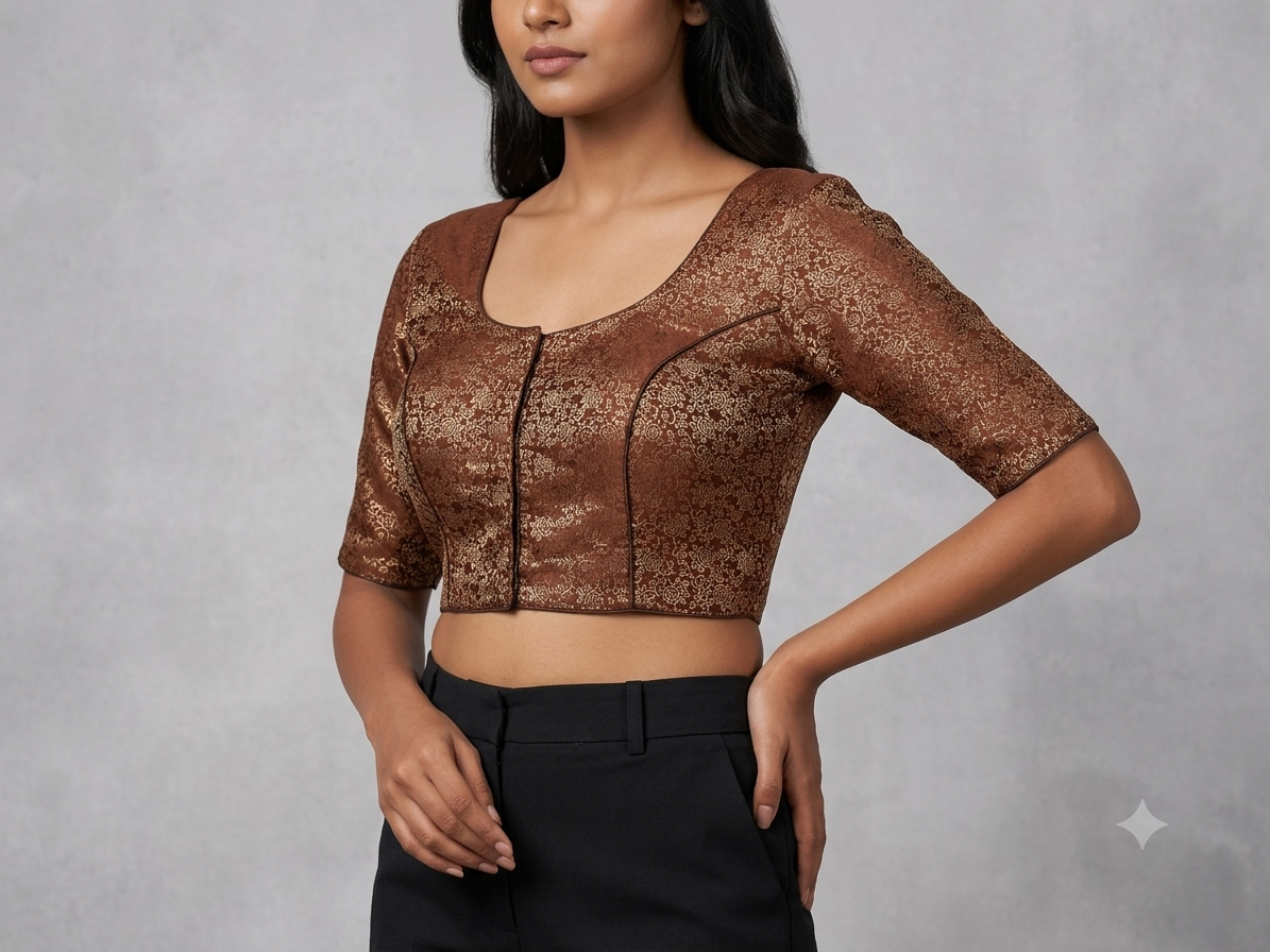 Banaras gold zari Blouse 👚