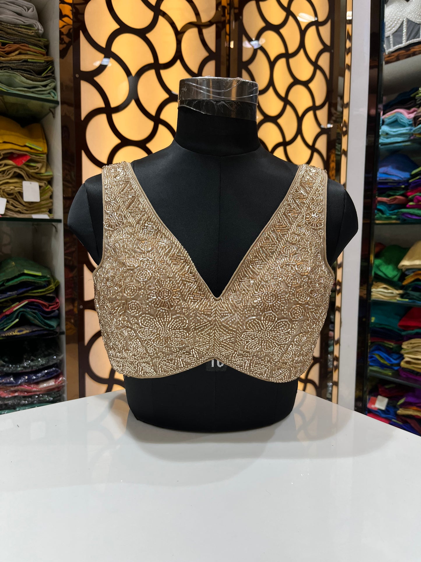 The Heritage Bloom Collection | Hand-Embroidered Designer Bustier