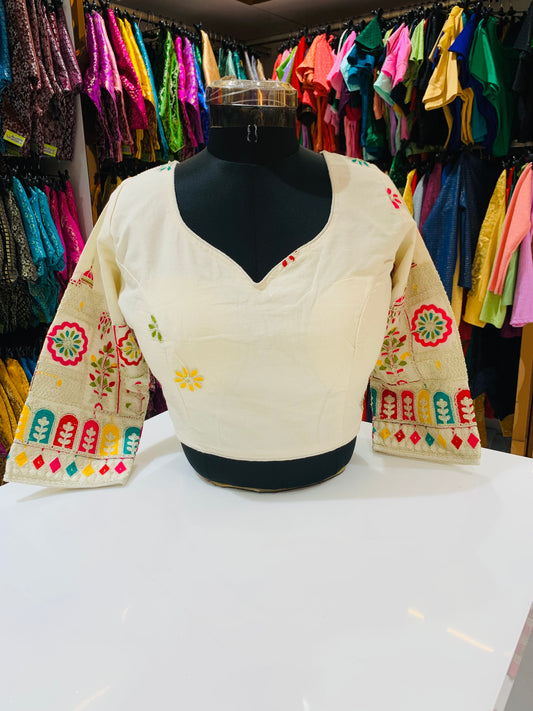 Cotton designer blouse 👚