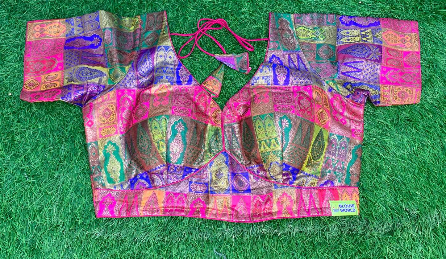 Banaras plus size blouse