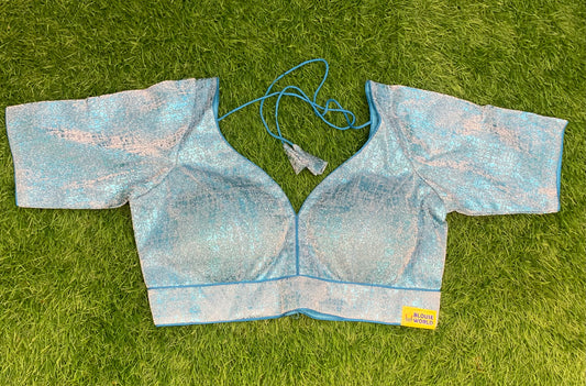 Simmer sky blue blouse