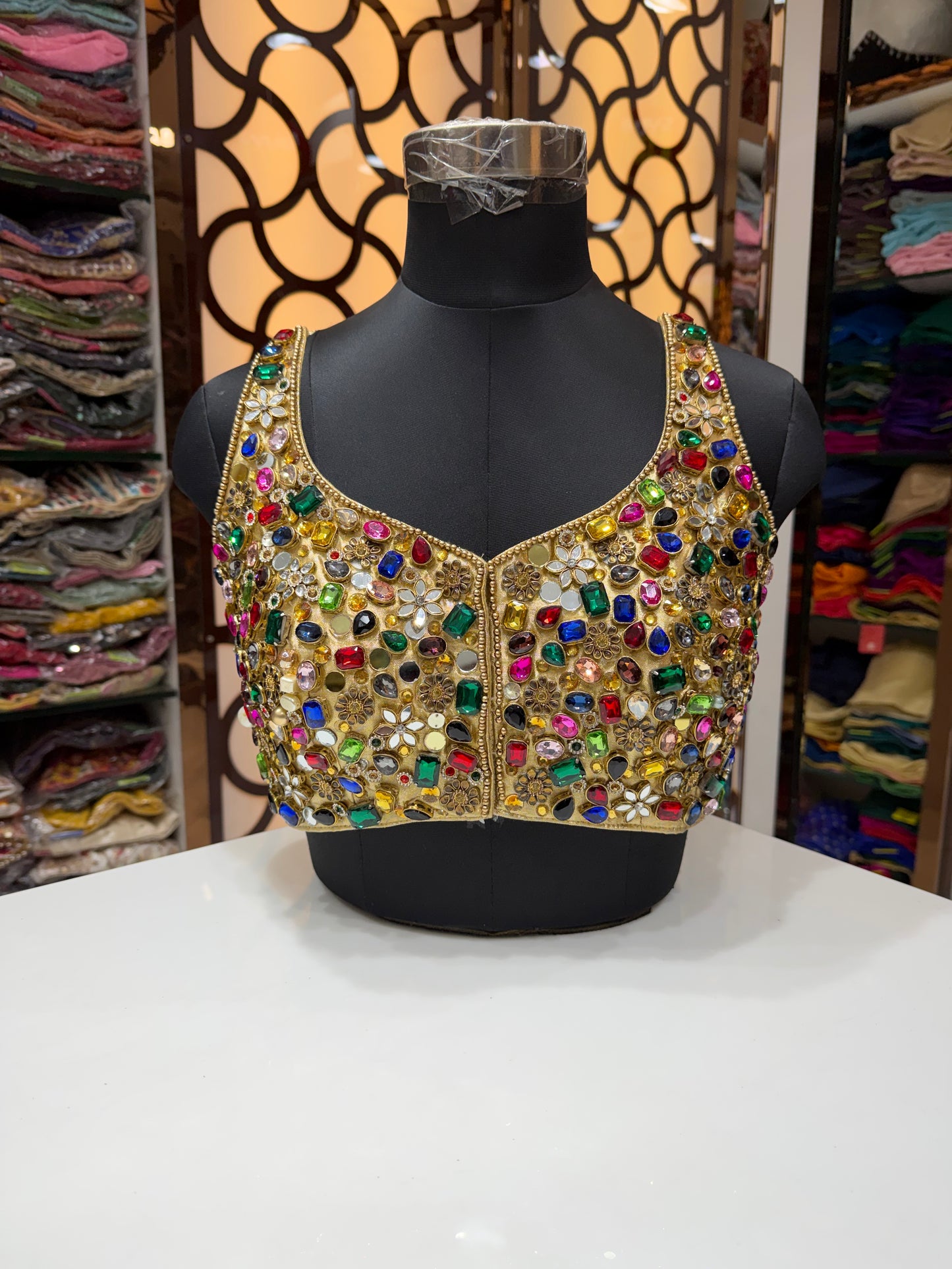 Tollywood diamond blouse