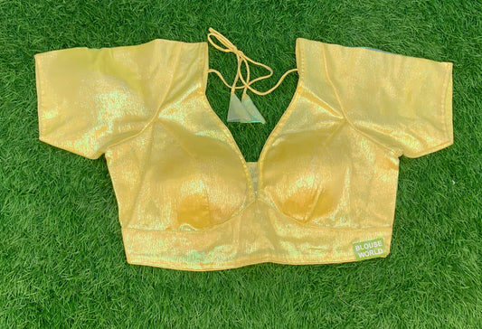 Lime yellow with hands blouse