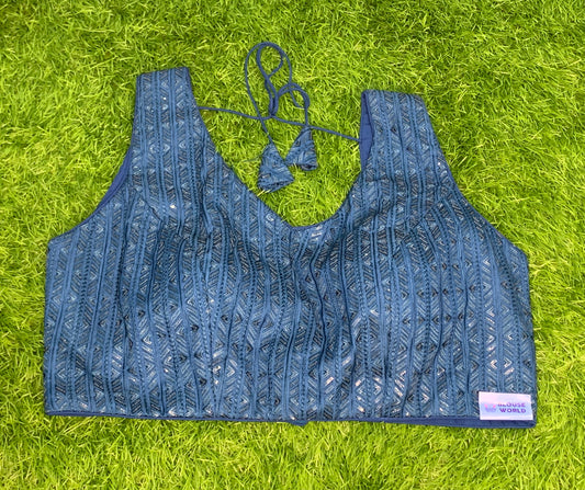 Rama blue with hands