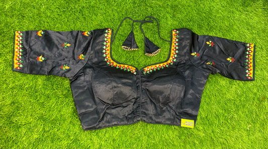 Navy blue multicolour