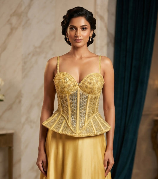 Kardana Pearl work sleeveless Blouse 👚