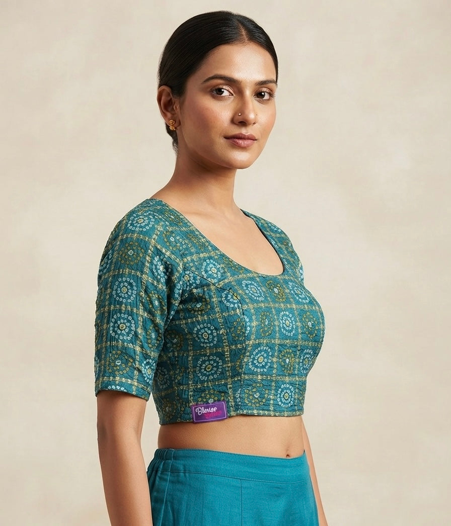 Bandhani strechable xl