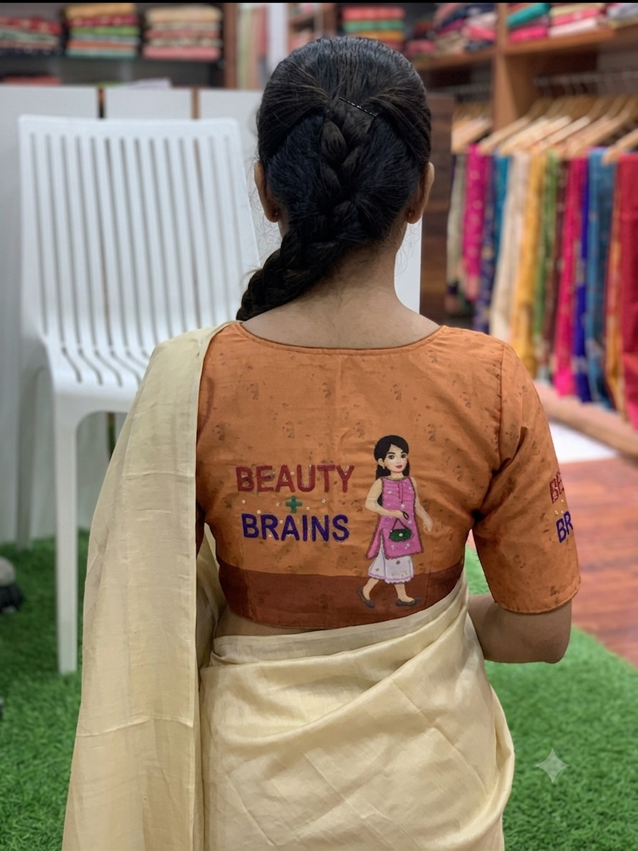 Pichwai printed blouse 👚