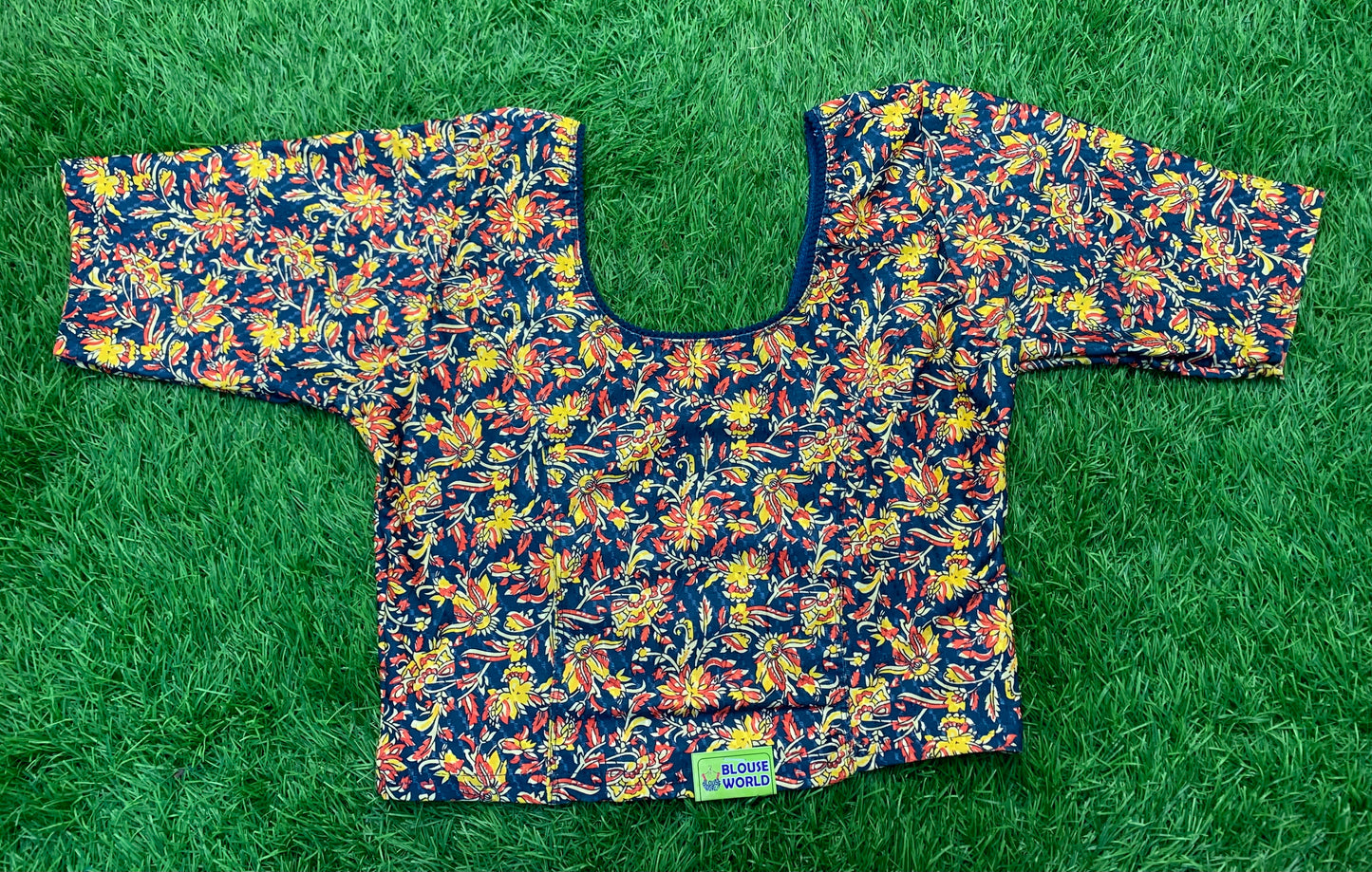 Designer printed blouse 3xl