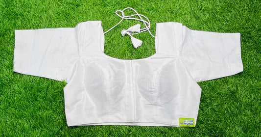 Plain white 🤍🕊️ blouse 👚