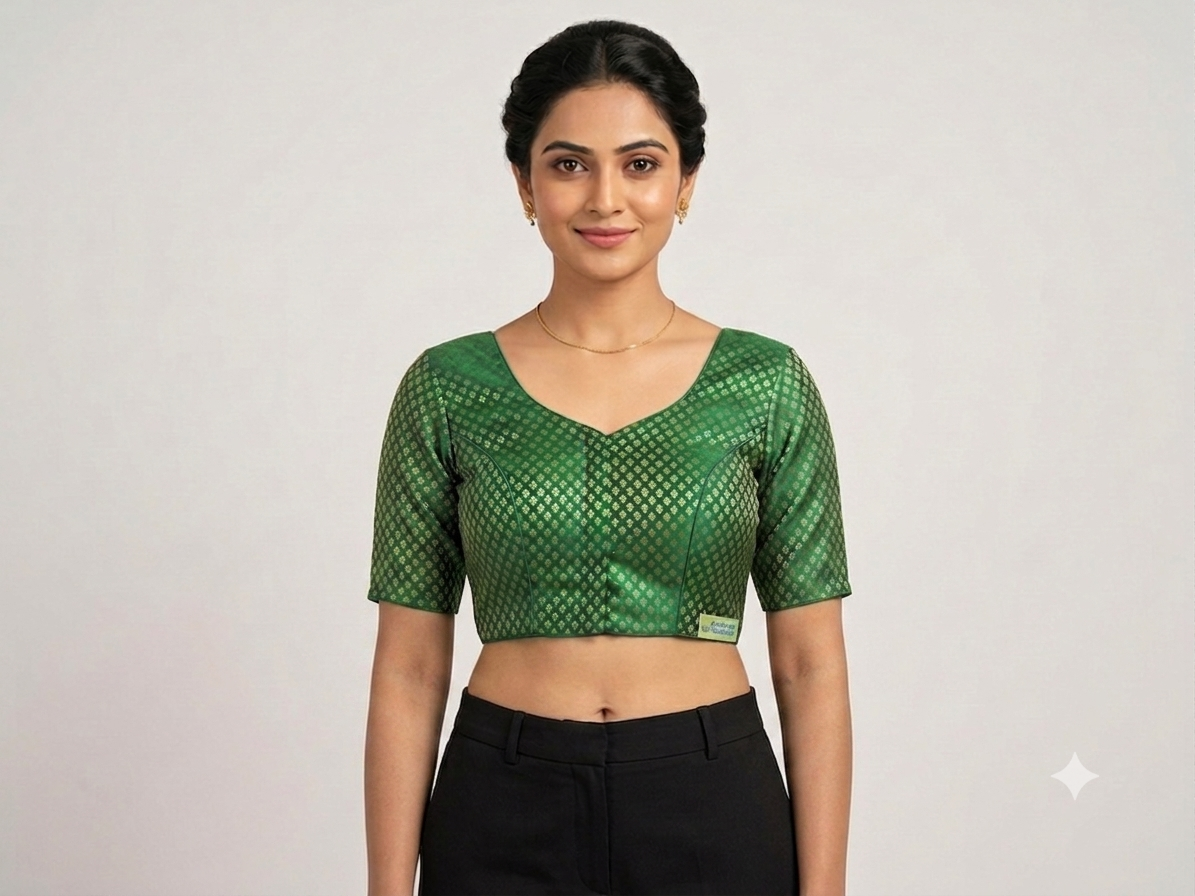 Banaras gold zari Blouse 👚