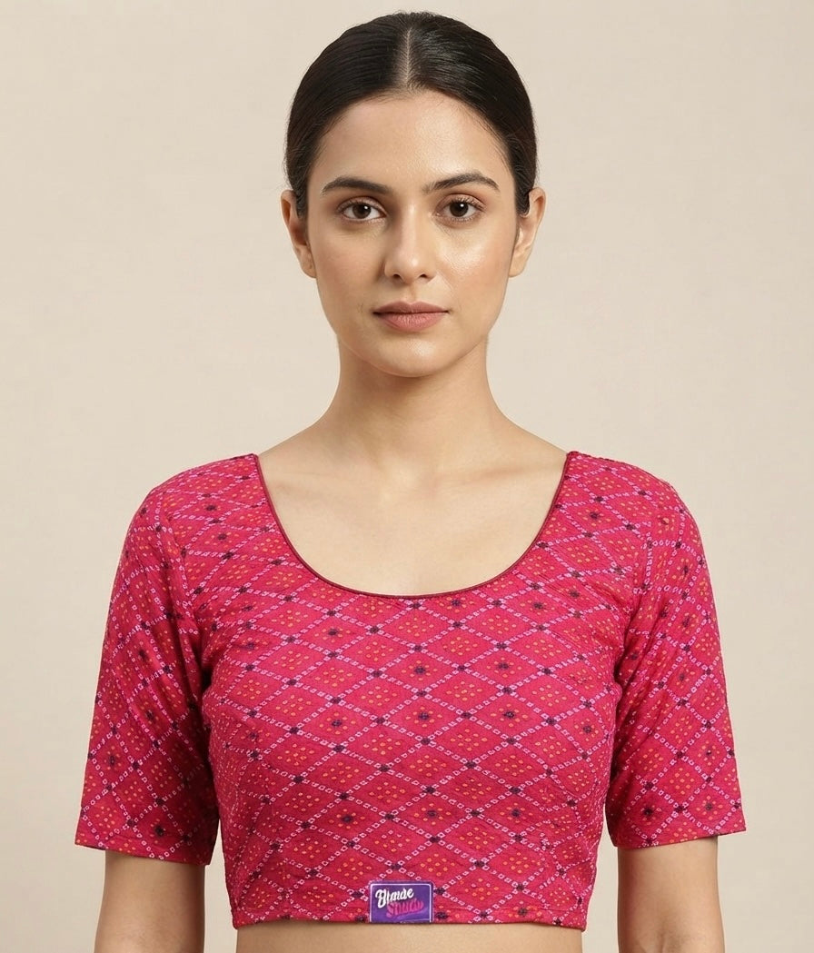 Printed stretchable Blouse 👚(2xlsize