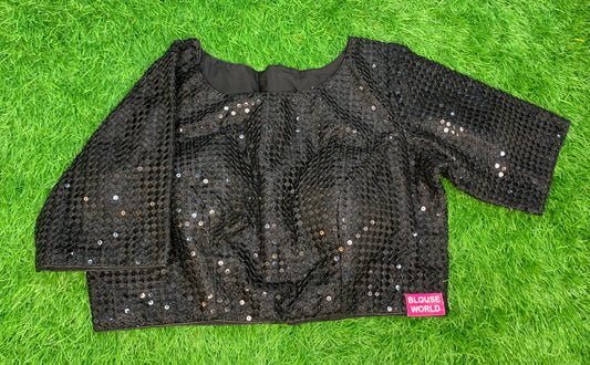 High neck fancy blouse
