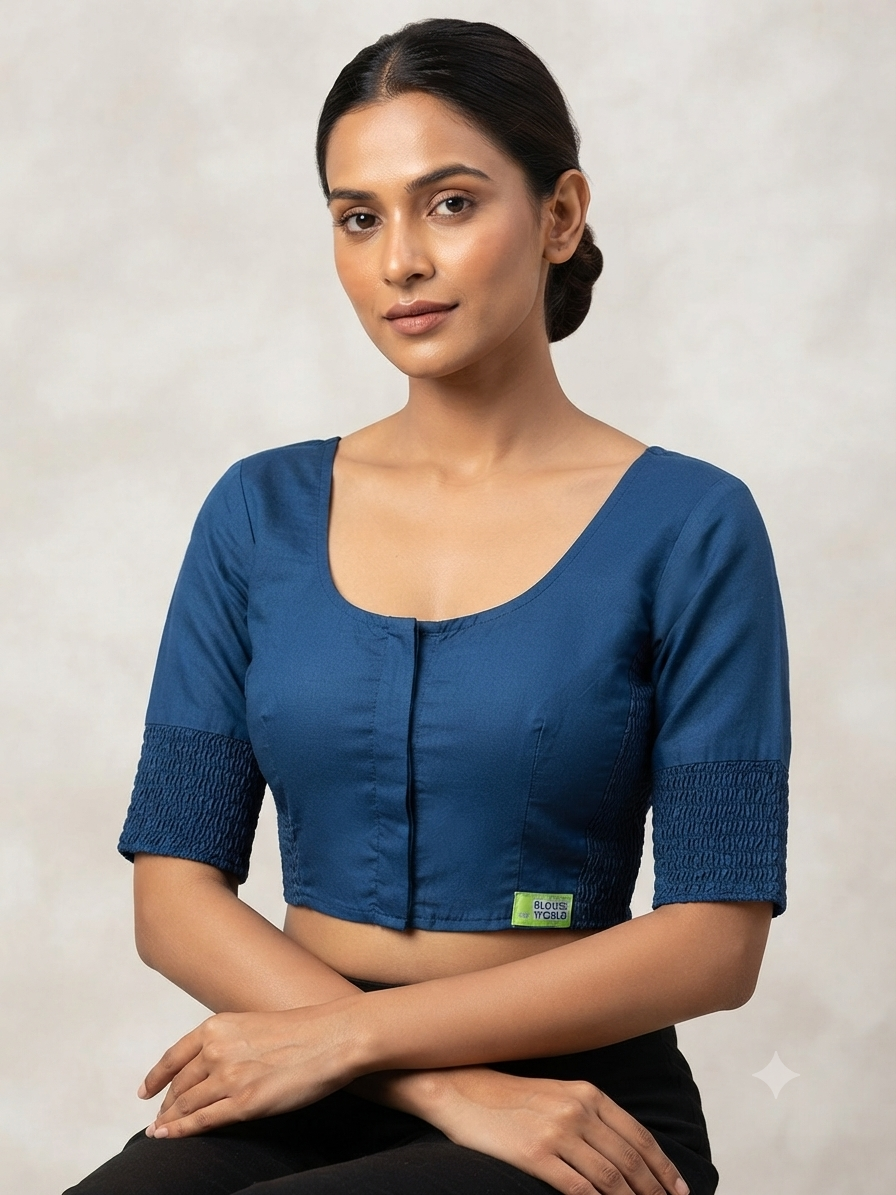 Side strechable blouse