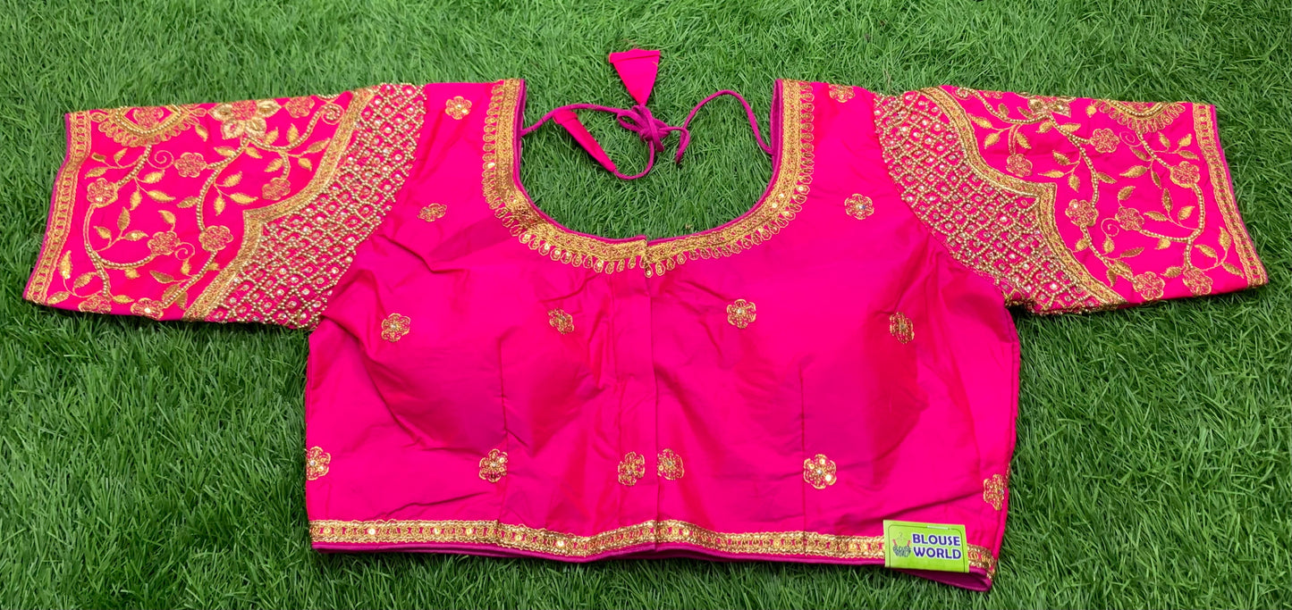 Rani pink designer blouse
