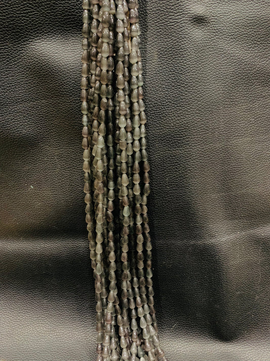 Grey beads each line 60 pieces
