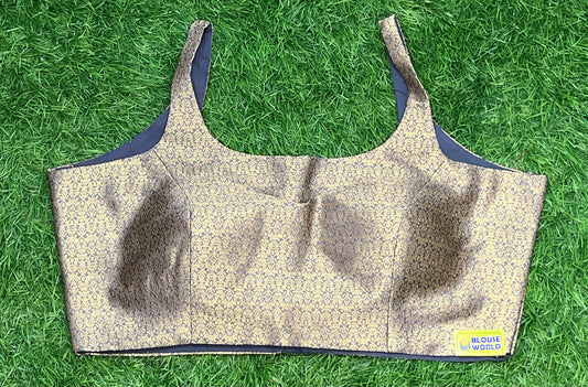 Greyish Banaras print 🩶🐾🐾 spaghetti sleeveless blouse