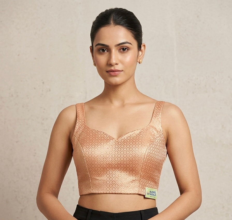 Banaras sleeveless Blouse 👚