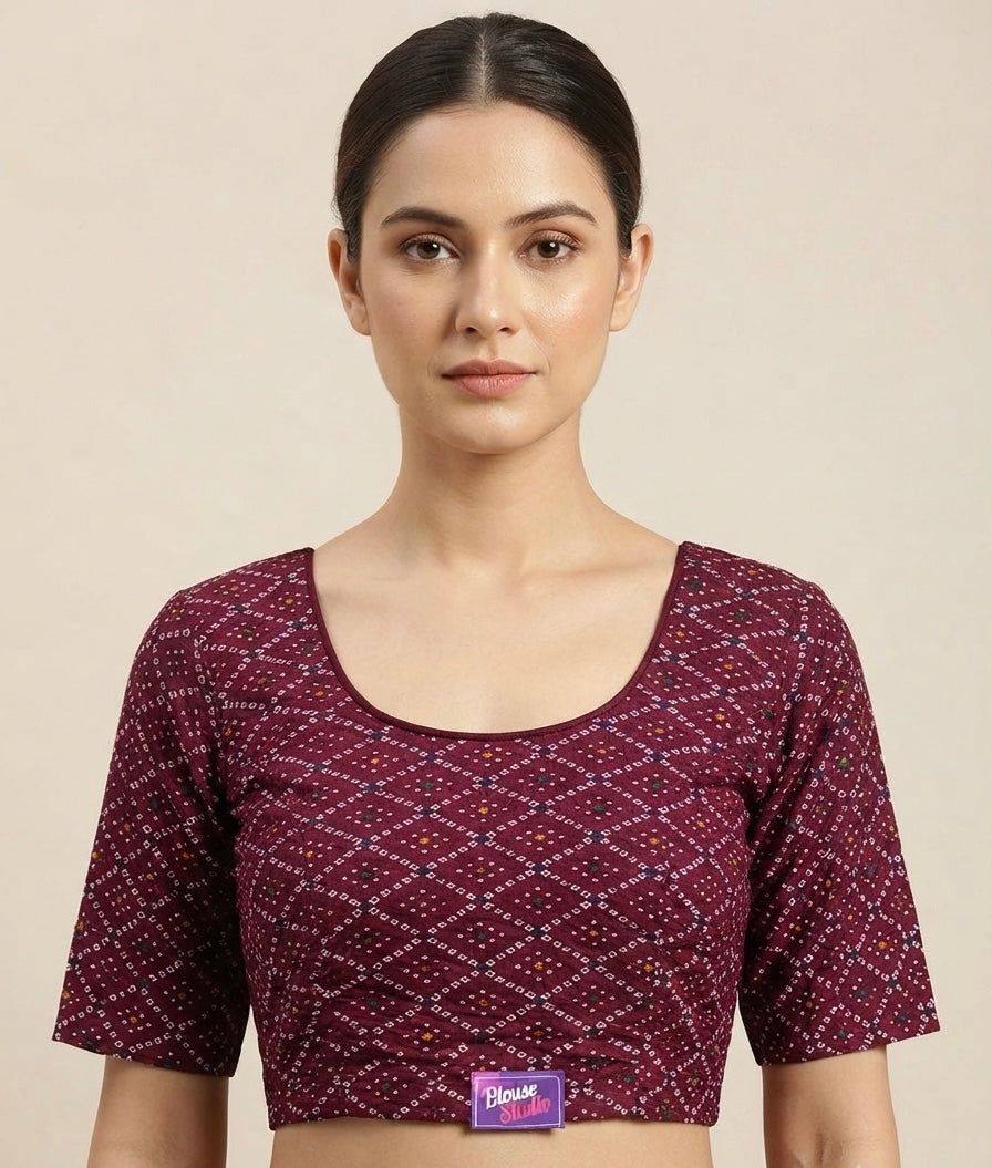 Printed stretchable Blouse 👚(2xlsize