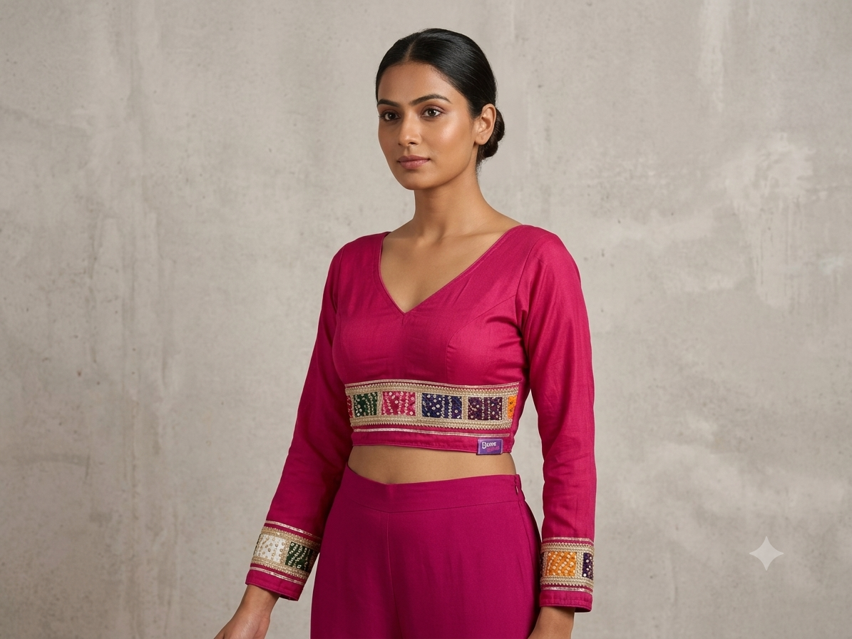 Navratri full hands Blouse