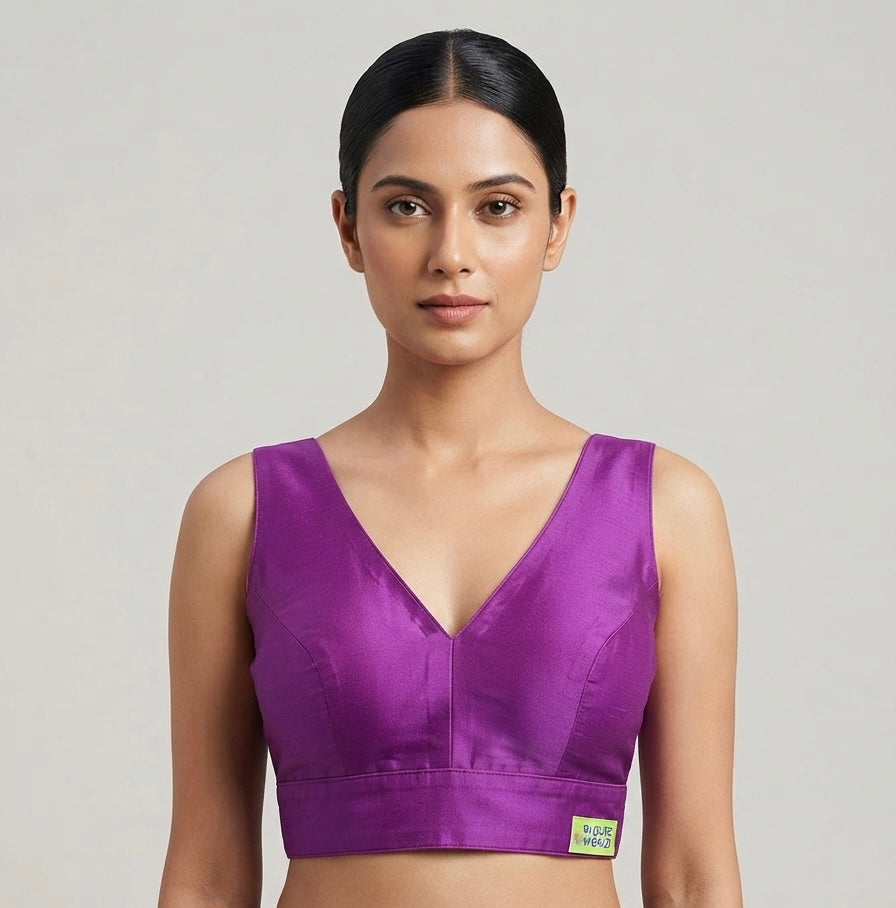 Plain blouses inside hands available