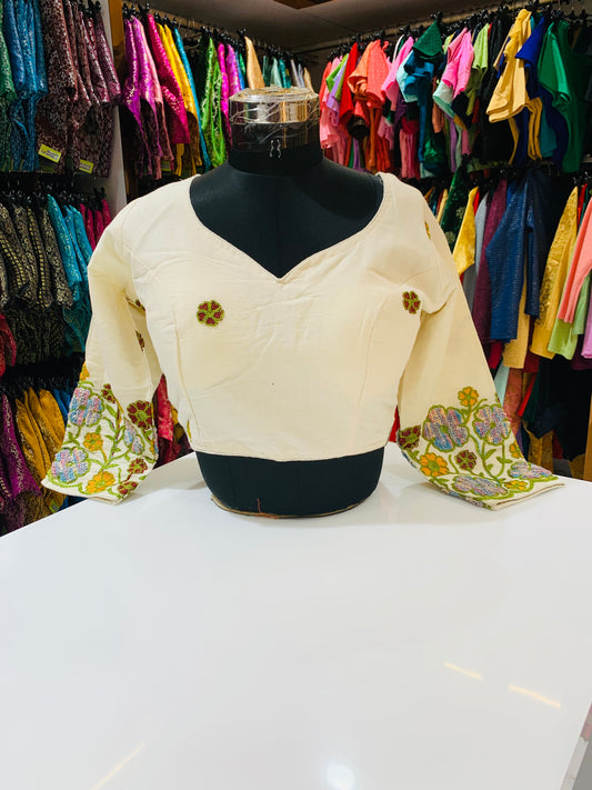 Fancy trendy cotton blouse 👚
