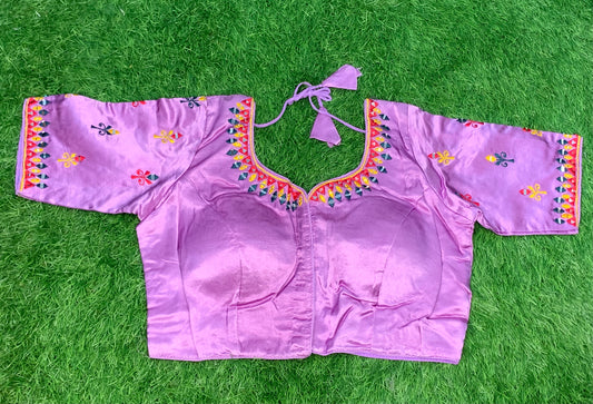 Lavender colour blouse