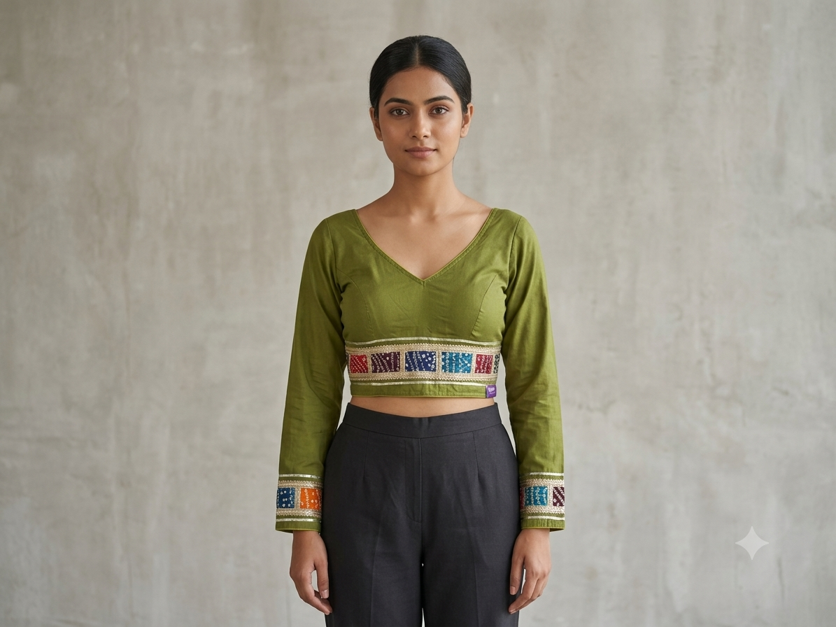 Navratri full hands Blouse